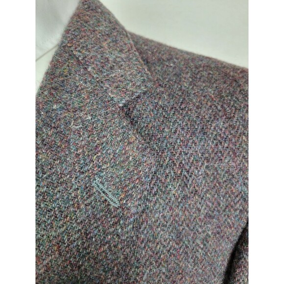 Vtg‎ Magee Tweed Mens Donegal Wool Tweed Sport Coat Jacket 44L - Picture 7 of 11